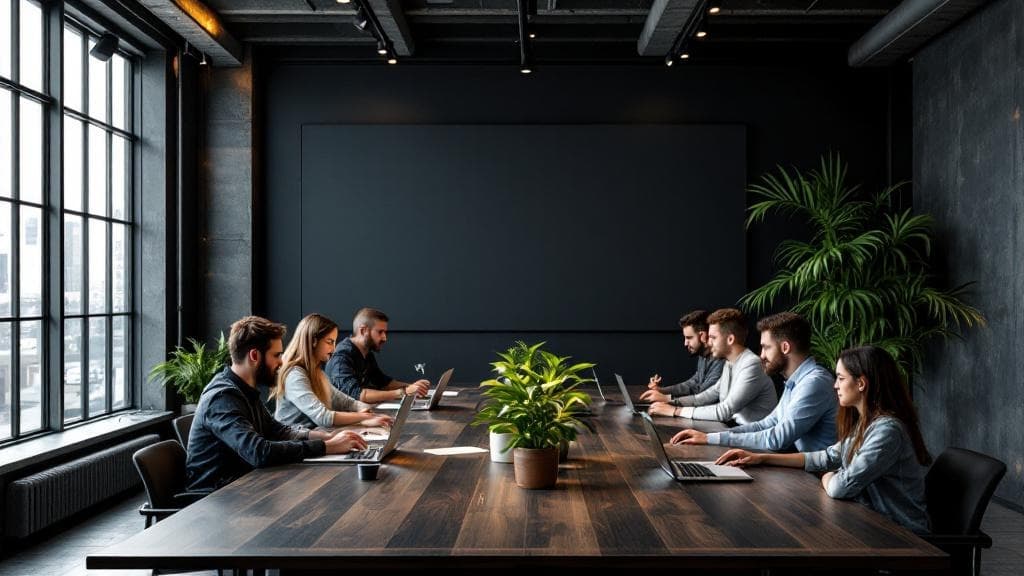 Beeglantee-Team im Büro