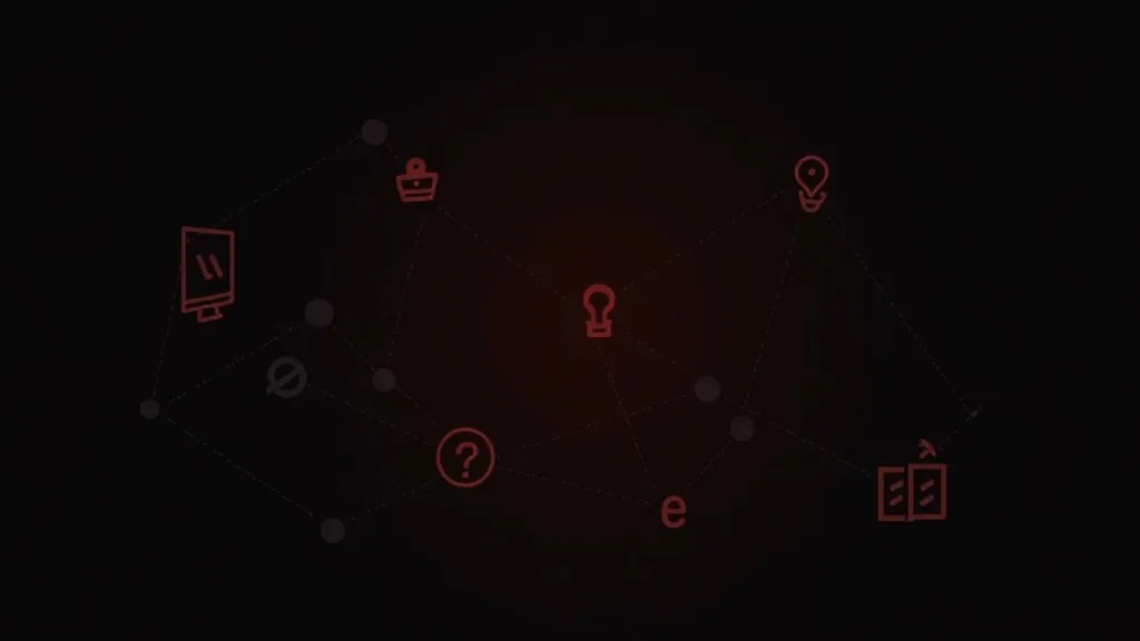 Mrežna povezanost brend elemenata - logotip, boja, ikone za identitet male firme