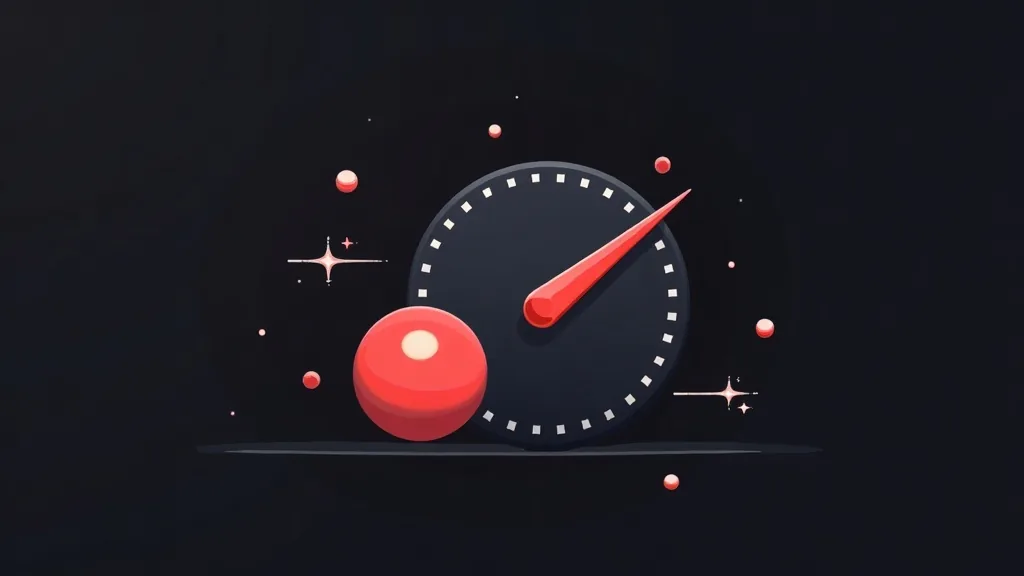 Crveni speedometer i planeta koja predstavljaju brzu optimizaciju i brzinu učitavanja sajta na mobilnim uređajima