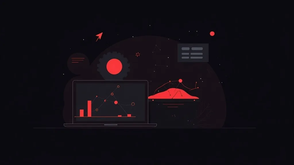 Analitika i statistika web dizajna - grafikon sa podacima i dijagramima na laptopu