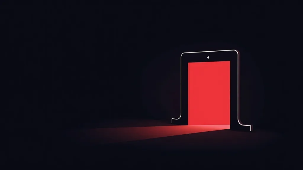 Digitalni katalog proizvoda na tabletu sa crvenim ekranom na sajmu - vodič cene i proces