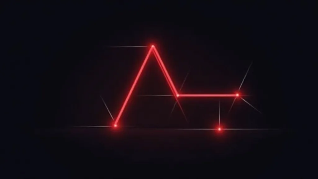 Neonski prikaz simbola AI sa elektromagnetnim efektom na tamnoj pozadini