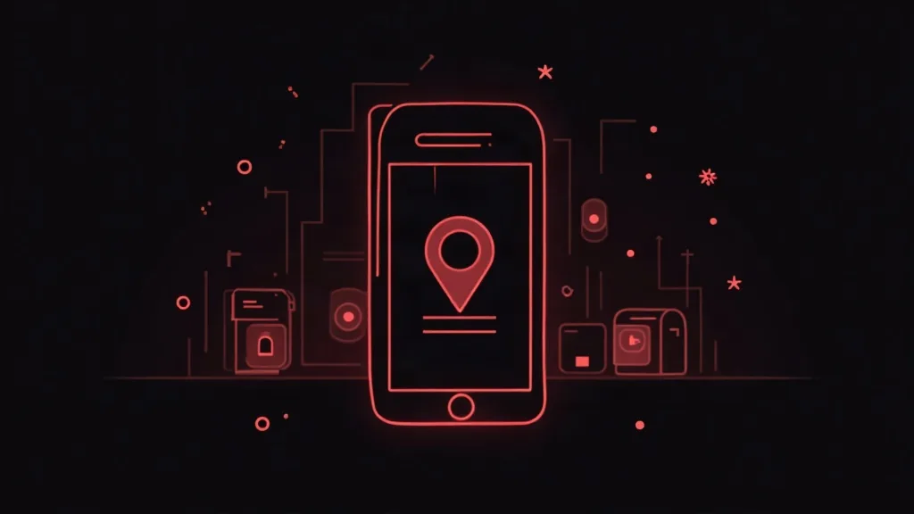 Mobilni telefon sa GPS lokacijom i različitim aplikacijama predstavlja mobile-first pristup web dizajnu za smartphone korisnike