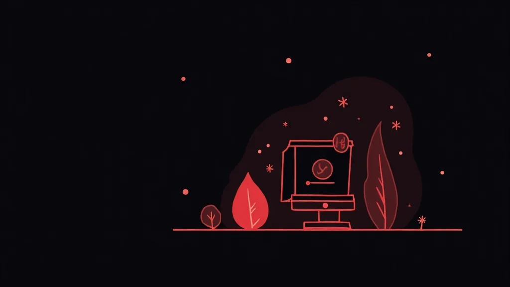 Održavanje WordPress sajta - ilustracija sa računarom i listovima koja predstavlja tehničku podršku i redovno ažuriranje veb sajta.